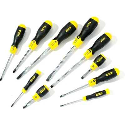 Набір викруток Stanley CUSHION GRIP 10 шт (2-65-005) (2-65-005)