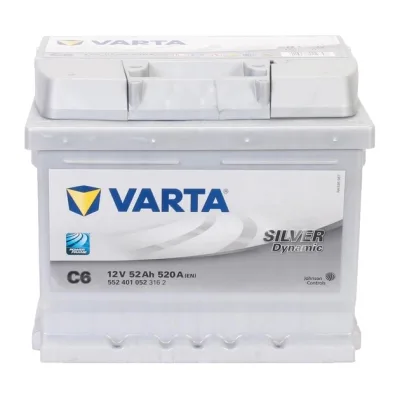 Акумулятор автомобільний Varta Silver Dynamic 52Аh (552401052)