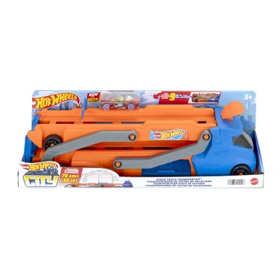 Ігровий набір Hot Wheels Вантажівка City Блискавичний автотранспортер (HYT83)