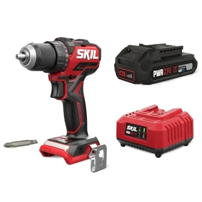 Шуруповерт Skil 3065 CA Compact Li-Ion 20V, безщітковий ударний, 2.0Ah, зарядний пристрій (DD1E3065CA+BC1E3136A)