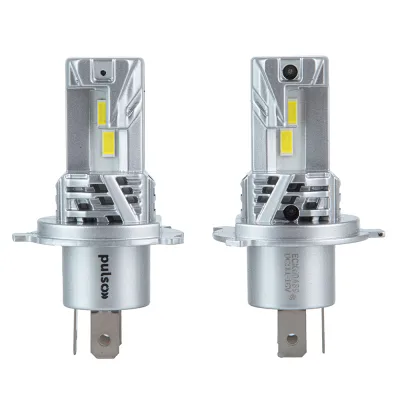Автолампа PULSO LED-chips 7535/9-18v/2x28w/6000Lm/6500K (M6-H4)