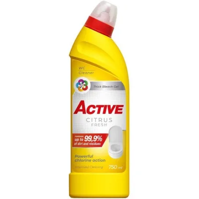 Засіб для чищення унітазу Active PR Citrus Fresh З хлором 750 мл (4820196012757)