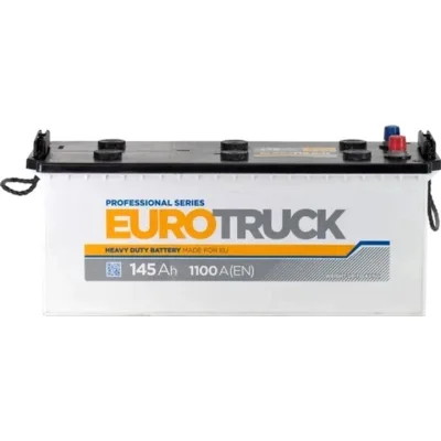 Акумулятор автомобільний EUROTRUCK 6СТ-145АЗ (3) (A) 1100А 12V (E)
