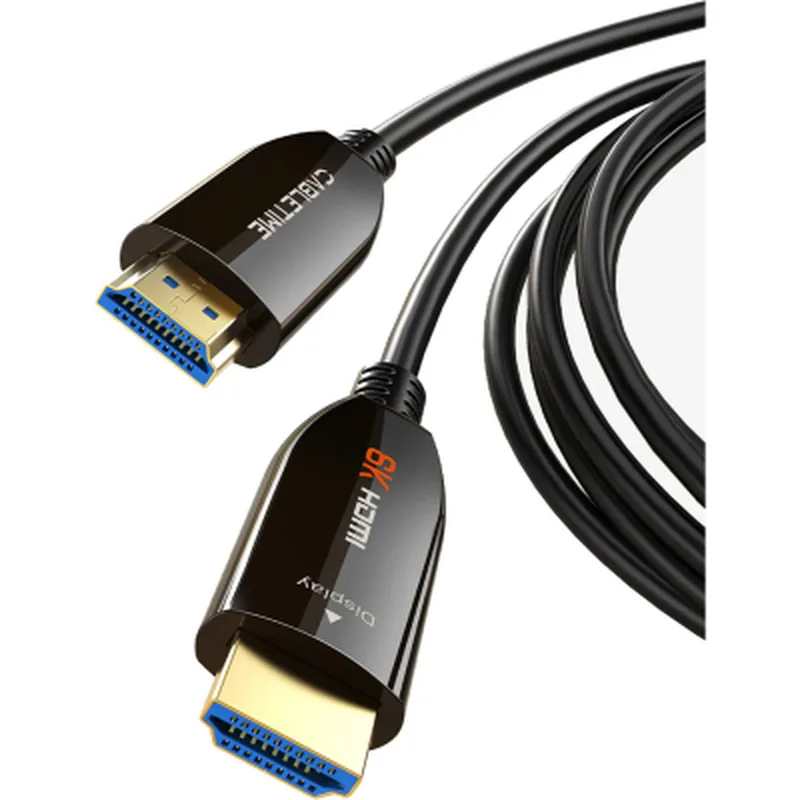 Кабель мультимедійний HDMI M to HDMI M 30.0m V2.1 AOC Cabletime (CA914050)