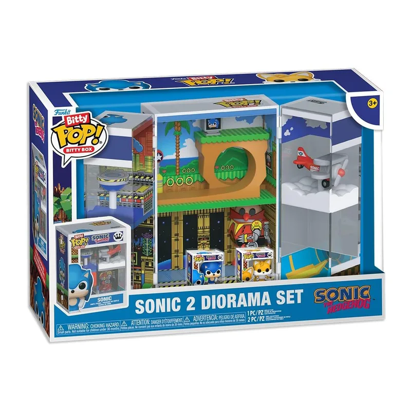Ігровий набір Funko Pop Bitty POP! Boxes серії Сонік - Їжак Сонік (93563)