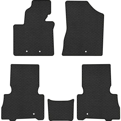 Килимок в салон EVAtech Kia Sorento (XM) 7 seats Restyling 2012-2014 2 п (KI32964CG5KH5RBB)