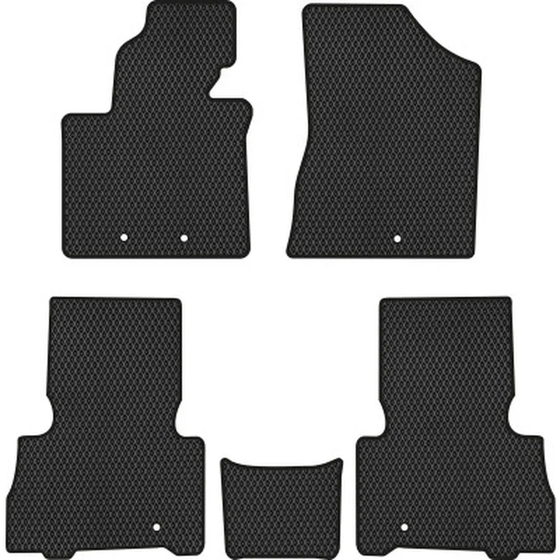 Килимок в салон EVAtech Kia Sorento (XM) 7 seats Restyling 2012-2014 2 п (KI32964CG5KH5RBB)