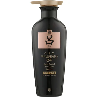 Шампунь Ryo Super Revital Total Care Shampoo For Normal & Dry Scalp 400 мл (8801042697553)