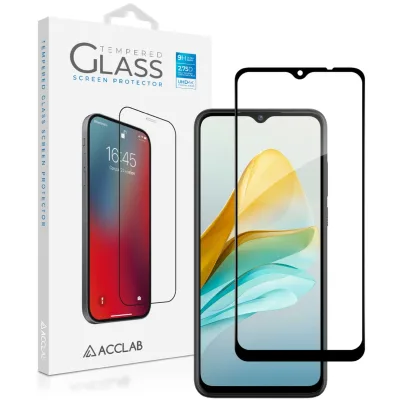 Скло захисне ACCLAB Full Glue ZTE Blade A53 Black (1283126583278)