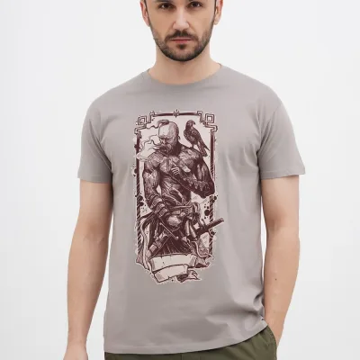Футболка Sol's Imperial Cossack with hawk світло-сірий S (11500380/396S)