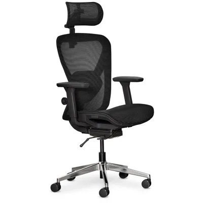 Офісне крісло Mealux Q1 Air Black (HF-Q1 M/B)