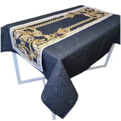 Скатертина Прованс Baroque Black 136х240 см (4823093437791)
