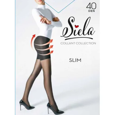 Колготи Siela Slim 40 Den Nero - 3 (4820040244785)