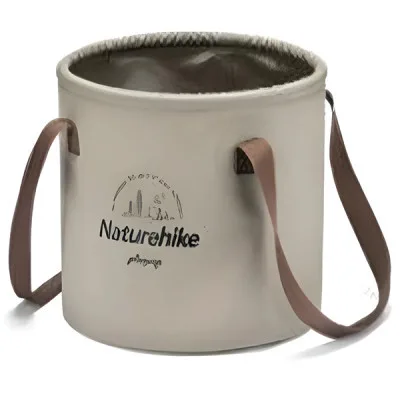 Відро складне Naturehike ПВХ NH20SJ040 10 л світло-коричневий (6927595764619)