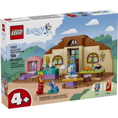 Конструктор LEGO Bluey Школа з Расті та Блуї (11221)