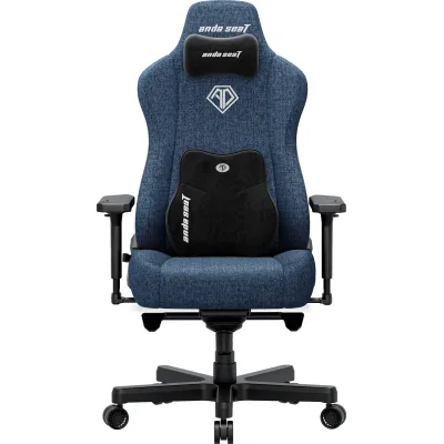 Крісло ігрове Anda Seat Kaiser 3E Fabric XL Dark Blue (AD23YC-XL-09-S-CF-S01)