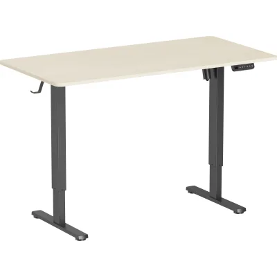 Комп'ютерний стіл OfficePro ODE1470LWB Light Wood/Black (ODE1470LWB)
