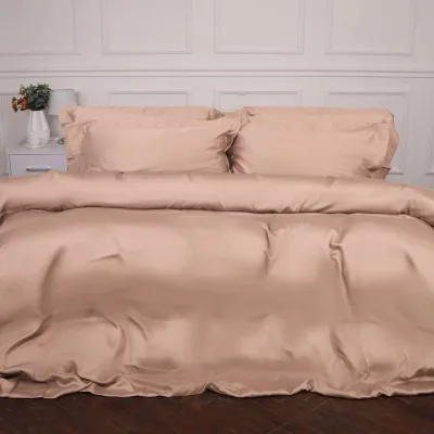 Постільна білизна MirSon Tencel №03 Creamy 160х220 полуторний Євро (2200009369049)