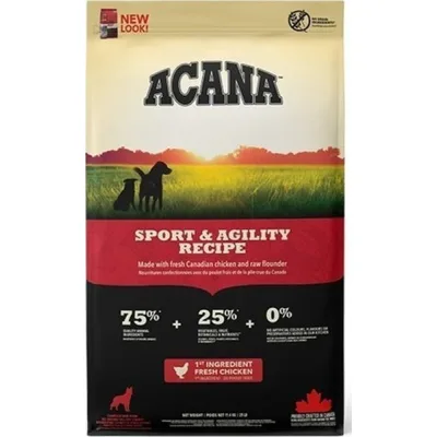 Сухий корм для собак ACANA Sport&Agility Recipe 11.4 кг (0064992530112)