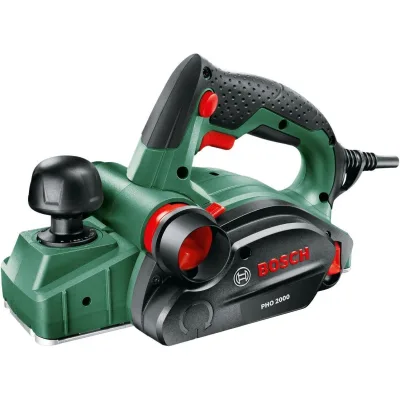 Електрорубанок Bosch PHO 2000, 680W, 80мм, стругання до 2мм, 2.58кг (0.603.2A4.100)
