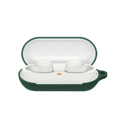 Чохол для навушників BeCover Silicon для Sony WF-C500 Dark Green (712022)