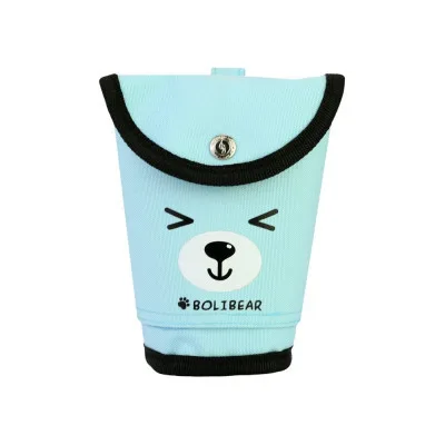 Пенал Cool For School підставка 1 відділення Блакитний (B-8695-blue)