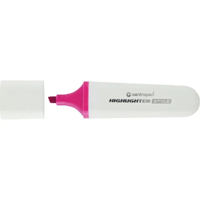 Маркер Centropen текстовий Highlighter Style 1-4,6 мм клин. рожевий (6252/53)