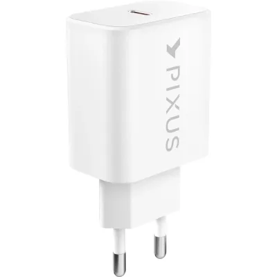 Зарядний пристрій Pixus 1xUSB-C PD20W GaN (4897058532555)