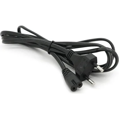 Кабель живлення C7 1.8m 0.5mm2 black Voltronic (PC-184/2 CEE7/16-C7-CCA18)