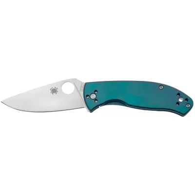 Ніж Spyderco Tenacious Titanium Blue (C122TIBLP)