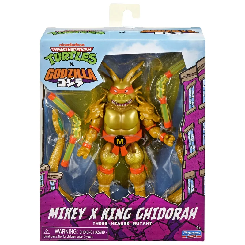 Фігурка Godzilla vs. Kong &TMNT Майкі в образі Короля Гідори (84673)