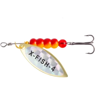 Блешня X-Fish Trophy 16.5g 4 Gold rainbow (1917.06.12)