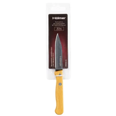 Кухонний ніж Hölmer Natural для чищення овочів (KF-718512-PW Natural)