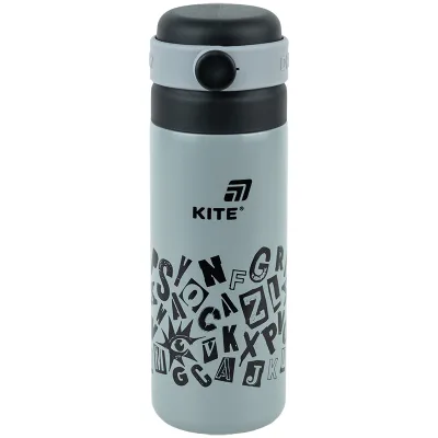 Термос Kite 500 мл, сірий (K25-1222-2)