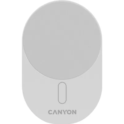 Універсальний автотримач Canyon OnGrip 105 15W Qi2 Wireless White (CNS-CCH105W)