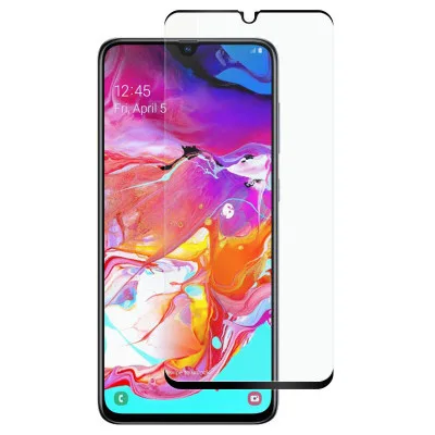 Скло захисне PowerPlant Full screen Samsung Galaxy A70, Galaxy A70s, Black (GL606887)