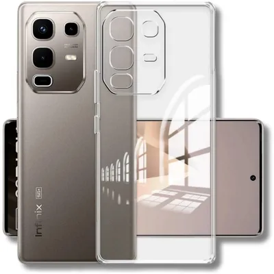Чохол до мобільного телефона BeCover Silicone Infinix Note 50 Pro 4G (X6855) Transparent (714674)