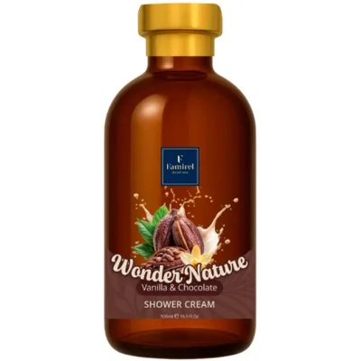 Гель для душу Famirel Wonder Nature Ваніль і шоколад 500 мл (7290114086820)
