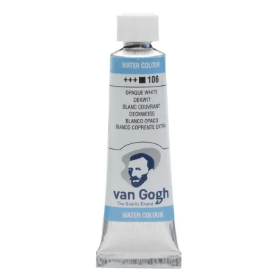 Акварельні фарби Royal Talens Van Gogh (106), Білила супер покривні, туба 10 мл (8712079417536)