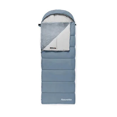 Спальний мішок Naturehike з підігрівом BE400 CNK2300SD021, лівий, сірий (6976507667272)