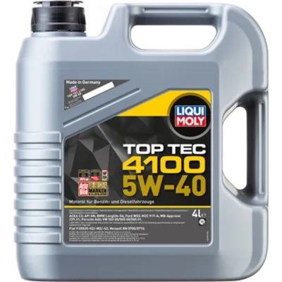 Моторна олива Liqui Moly Top Tec 4100 SAE 5W-40 4л. (2195)
