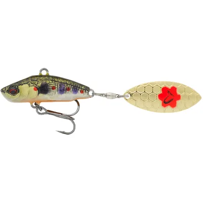 Блешня Savage Gear 3D Sticklebait Tailspin 80mm 18.0g Brown Trout Smolt (1854.44.03)