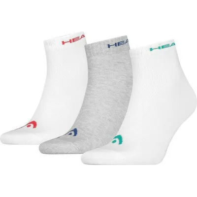Шкарпетки Head Quarter 3P Unisex 761011001-003 3 пари Білий/Сірий 35-38 (8720245075893)