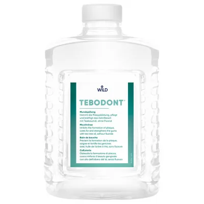 Ополіскувач для порожнини рота Dr. Wild Tebodont з олією чайного дерева без фториду 1.5 л (10.3477)