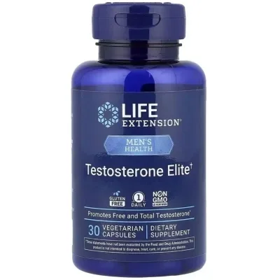 Вітамінно-мінеральний комплекс Life Extension Чоловіче здоров'я, Men's Health, Testosterone Elite, 30 вегетаріанських (LEX-25003)