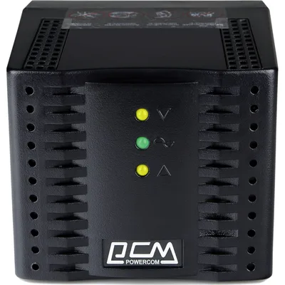 Стабілізатор напруги Powercom TCA-600 black