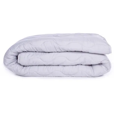 Ковдра MirSon антиалергенна EcoSilk всесезонна №9005 Eco Light Gray 110x140 см (2200005993026)