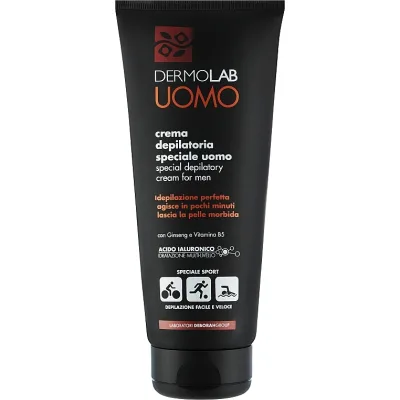 Крем для депіляції Dermolab Uomo Для чоловіків 200 мл (8009518392784)