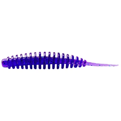 Силікон рибальський FishUP Tanta 1" 060 - Dark Violet/Peacock&Silver (12шт/уп) (1864.01.08)