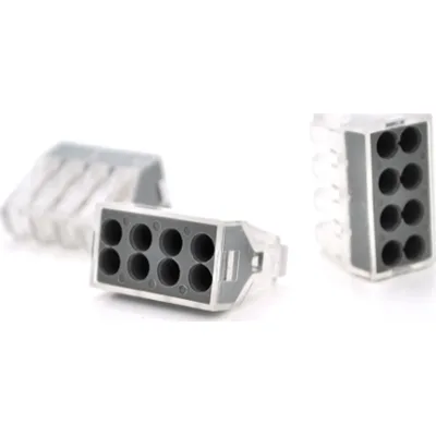 З'єднувач кабелю 8-pin самозажимна аналог WAGO K773-108, 15штпак Voltronic (K773-108/15)